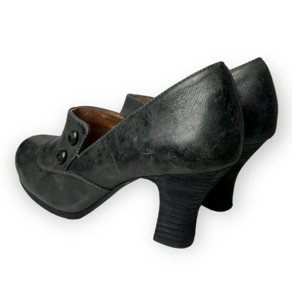 Miz Mooz Kyra Smoke Leather Pumps - Picture 3 of 12